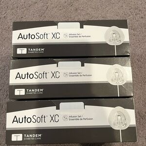 3 boxes AutoSoft XC infusion set